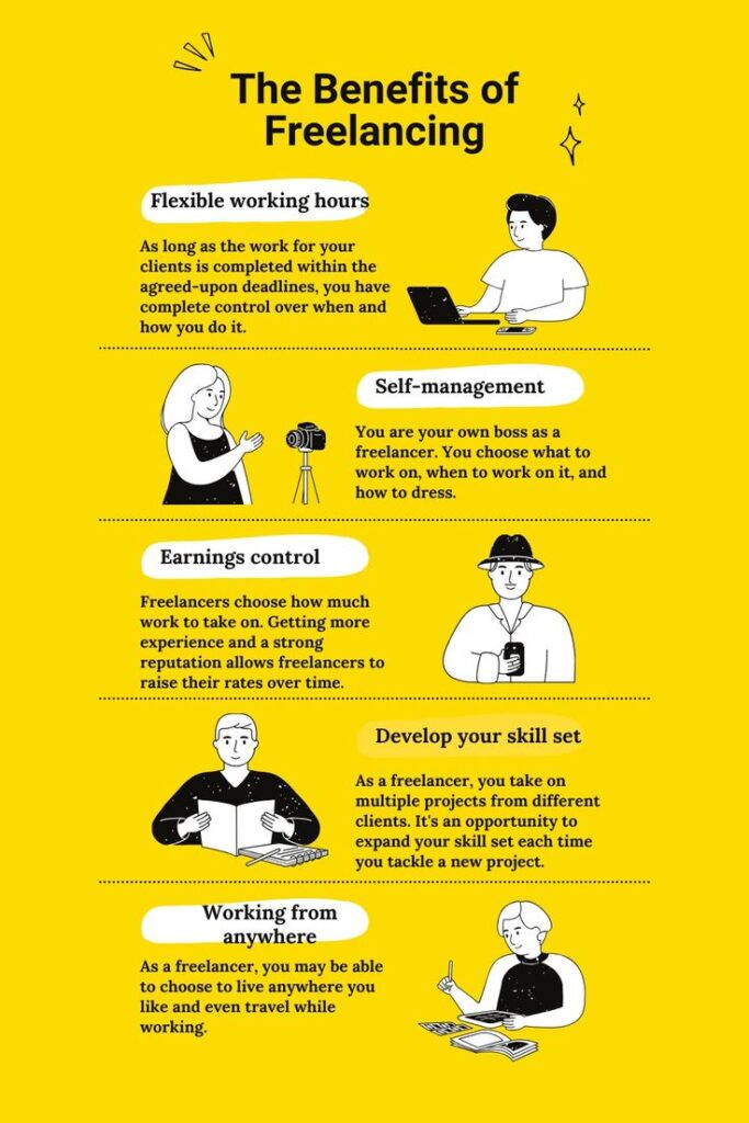 Benefits of freelancing