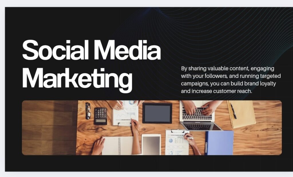 Social media marketing