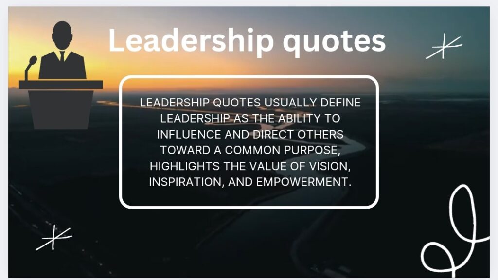 Leadership quotes
