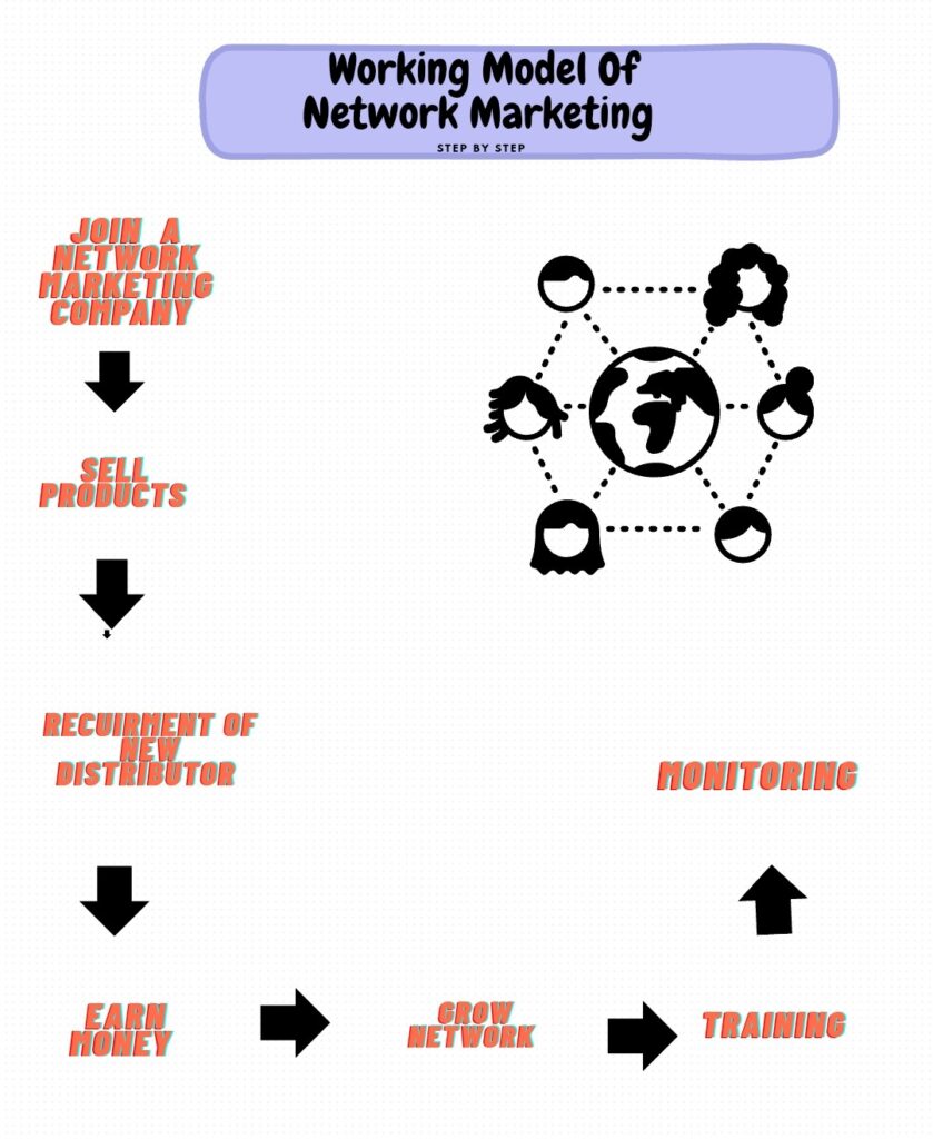 Network marketing business model 