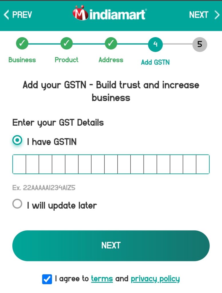 Add gst